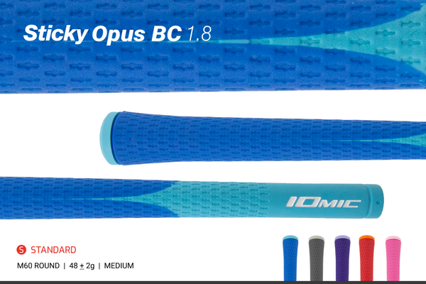 新品 IOMIC Sticky Opus 1.8 ゴルフグリップ 11本セット Sticky Opus BC 1.8 – IOMIC USA